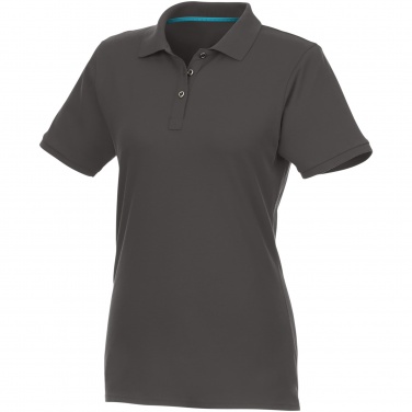 Logotrade promotional product picture of: Beryl short sleeve women's organic recycled polo
